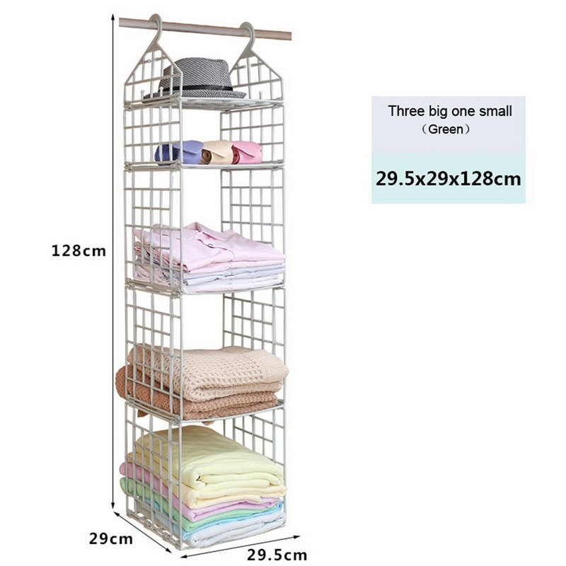 Hanging Shelves Clothes Storage Rack