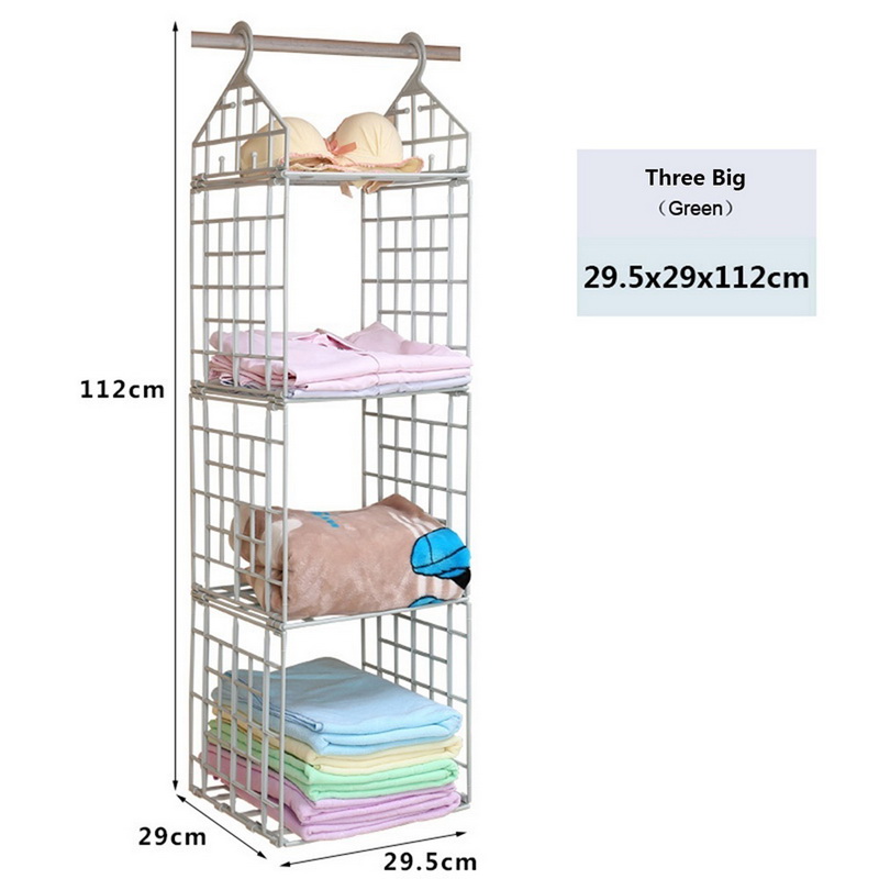 Hanging Shelves Clothes Storage Rack