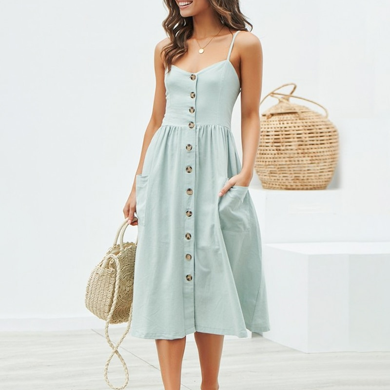 Button Down Dress Casual Attire