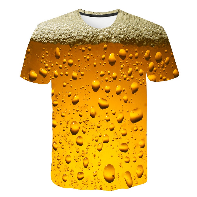 Beer Shirts 3D Print Outfit Clothing