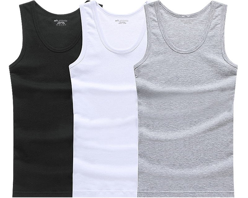 Cotton Tops Male Tee Singlet (Set of 3)