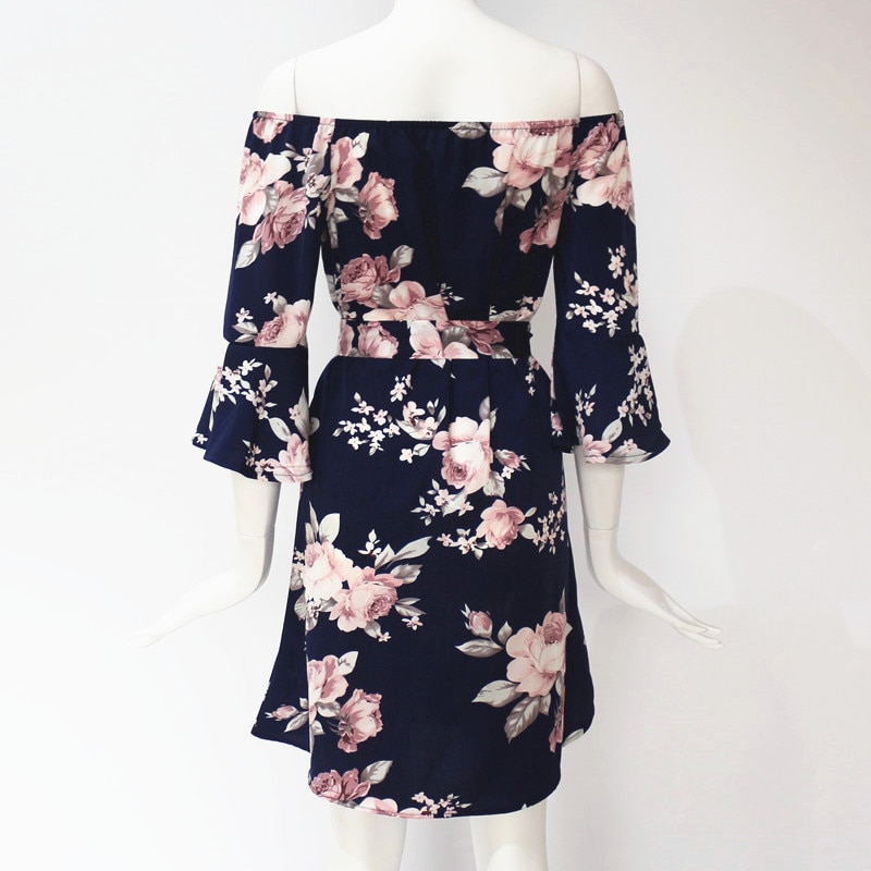 Chiffon Dress Floral Print