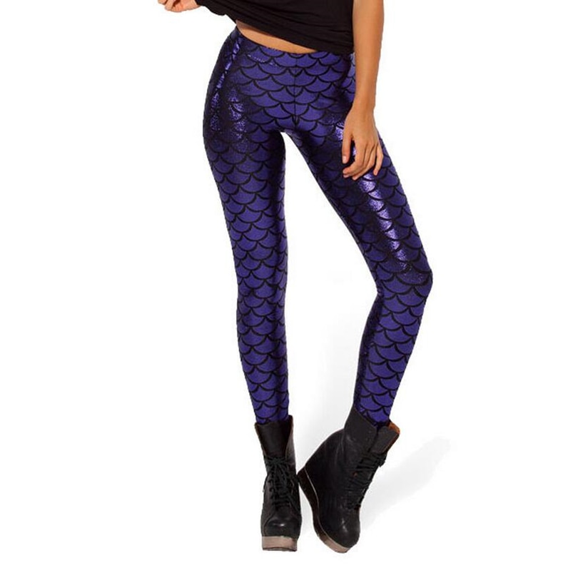 Mermaid Leggings Fish scale Design