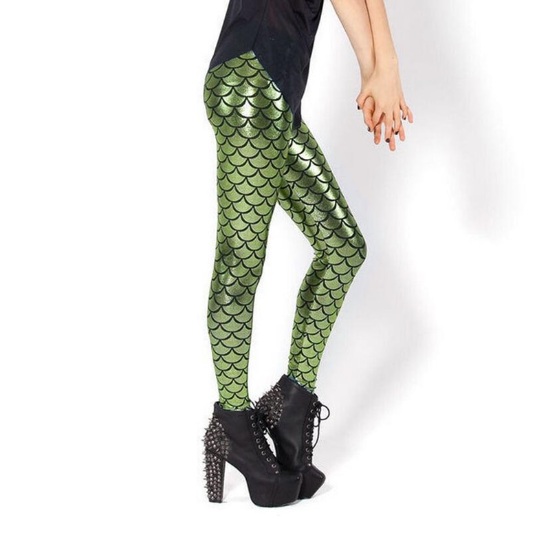 Mermaid Leggings Fish scale Design