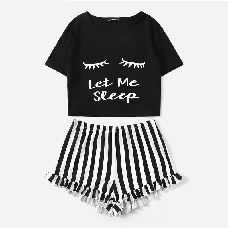 Cute Pajamas Sleepwear Set