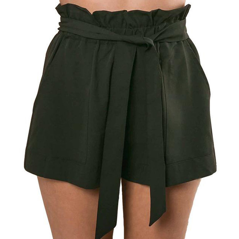 Ladies Shorts High Waist Short