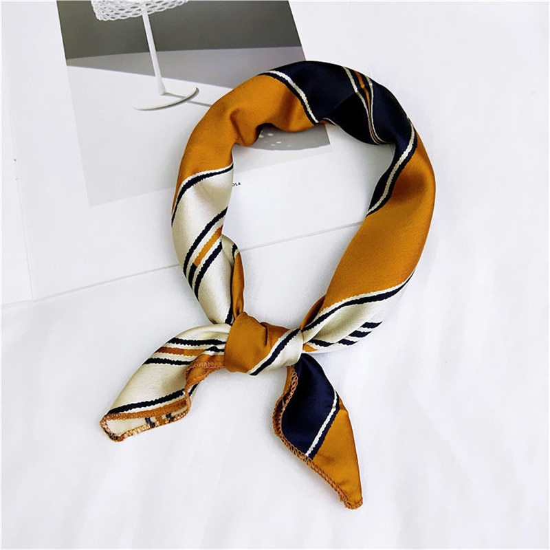 Square Scarf Small Silk Foulard