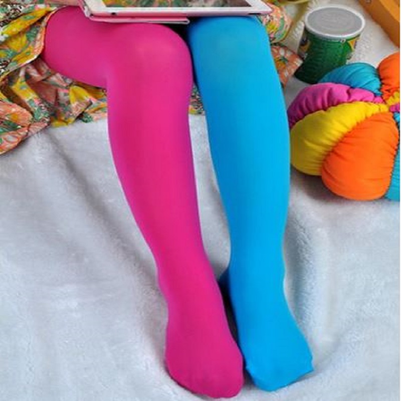 Kids Tights Candy Colored Stockings