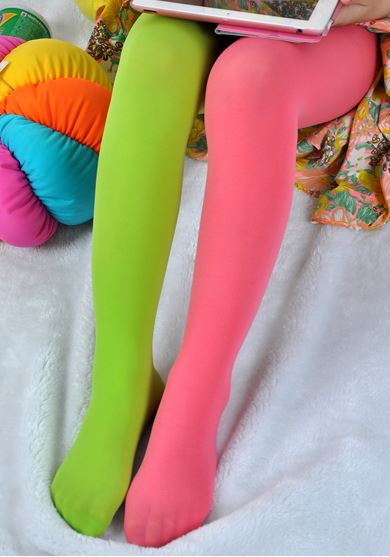 Kids Tights Candy Colored Stockings