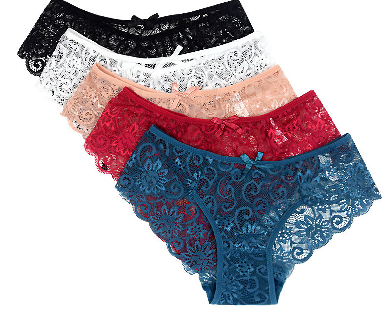 Lace Panty Ladies Underwear (Set of 3)