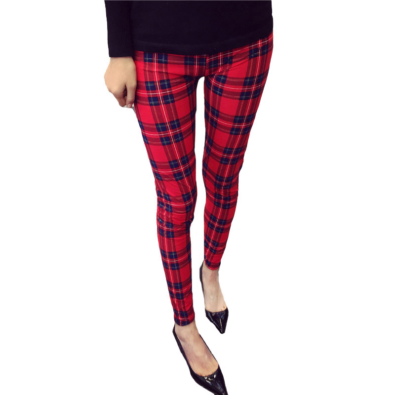 Printed Leggings High-Waisted Pants