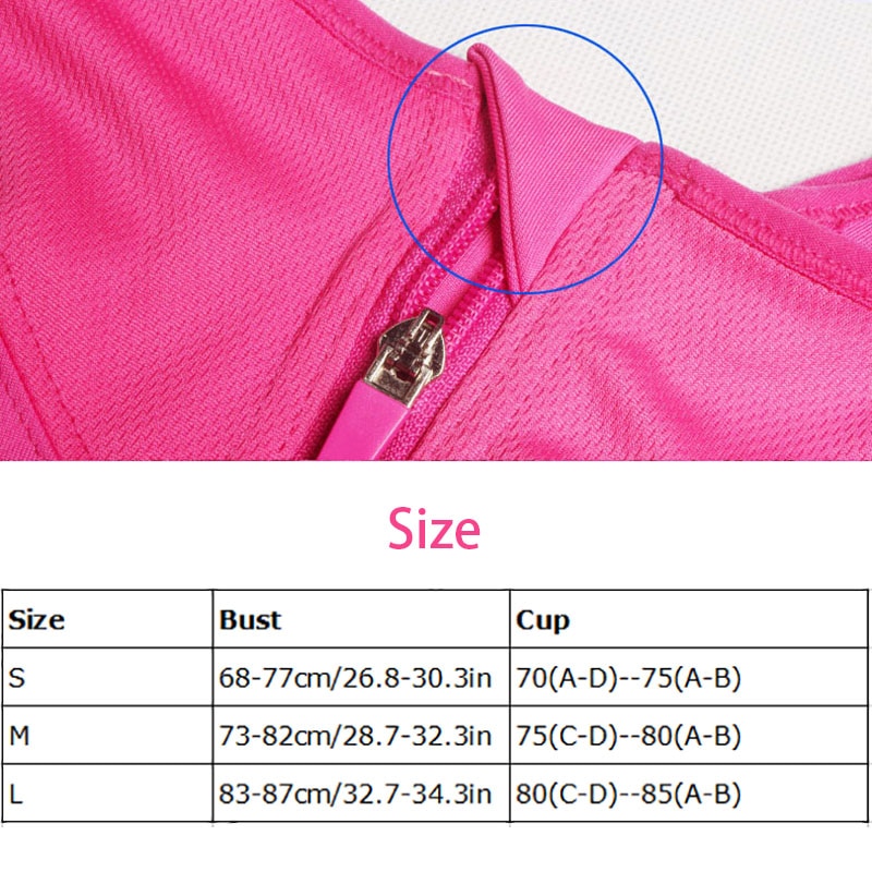 Front Closure Sports Bra Gym Wear