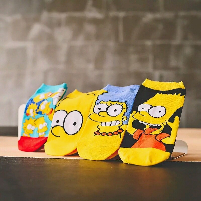 Cute Socks Simpsons Design