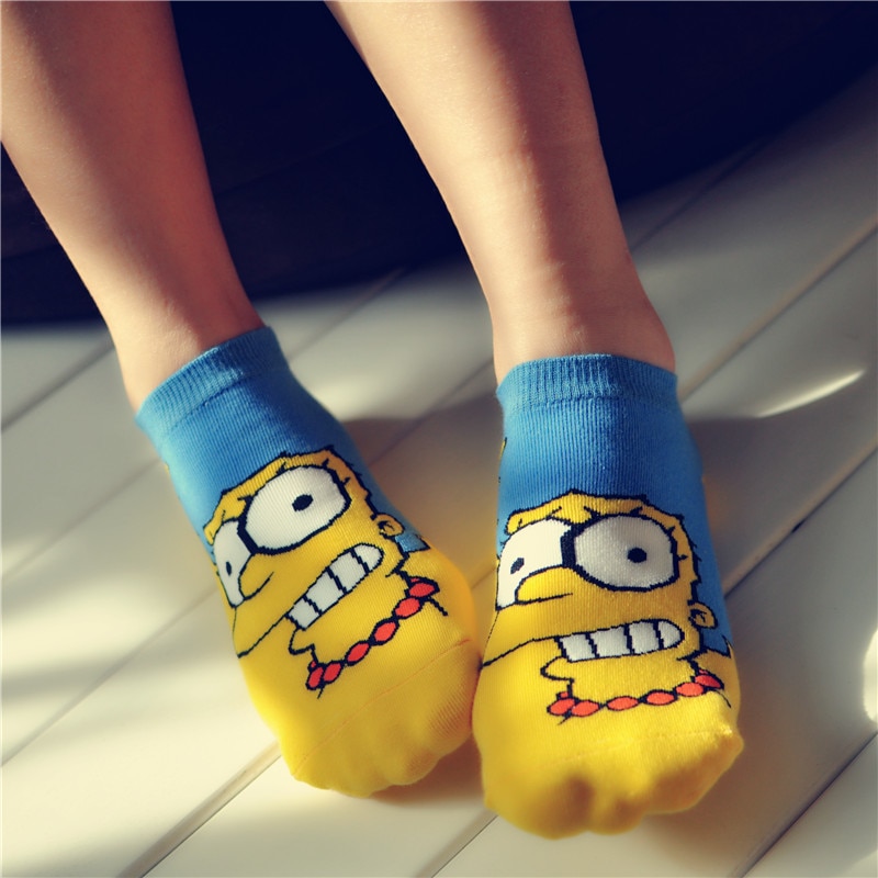 Cute Socks Simpsons Design