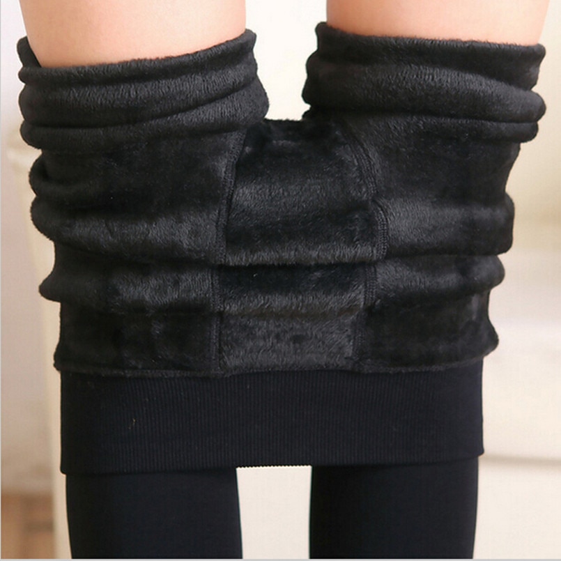 Winter Leggings Stylish Velvet Leg Warmer