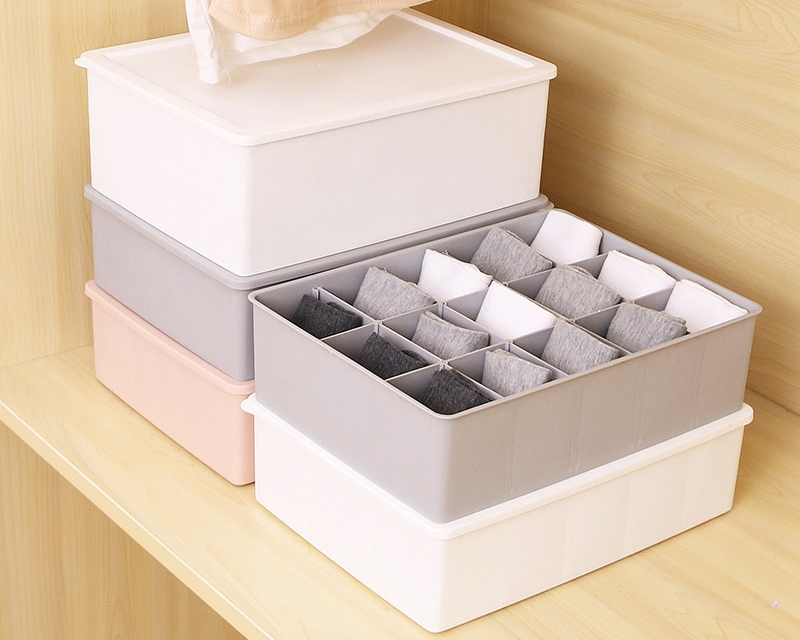 Closet Drawer Organizer Storage Boxes