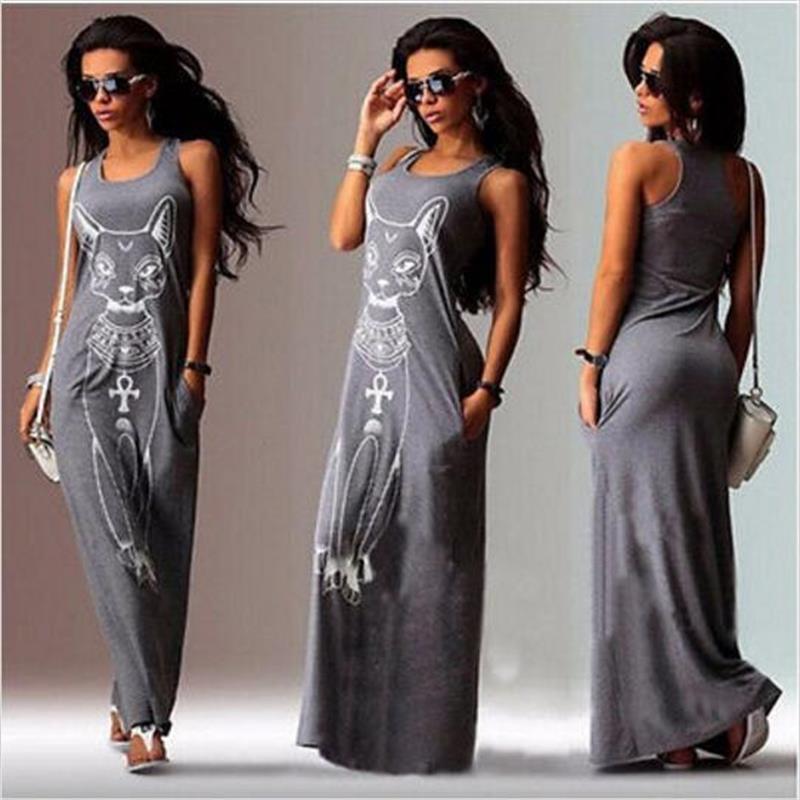 Summer Maxi Dress Casual Wear