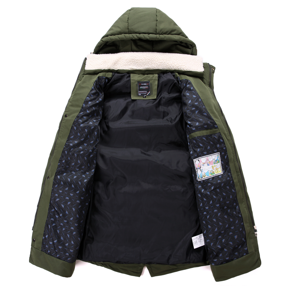 Waterproof Jacket Hooded Down Outerwear