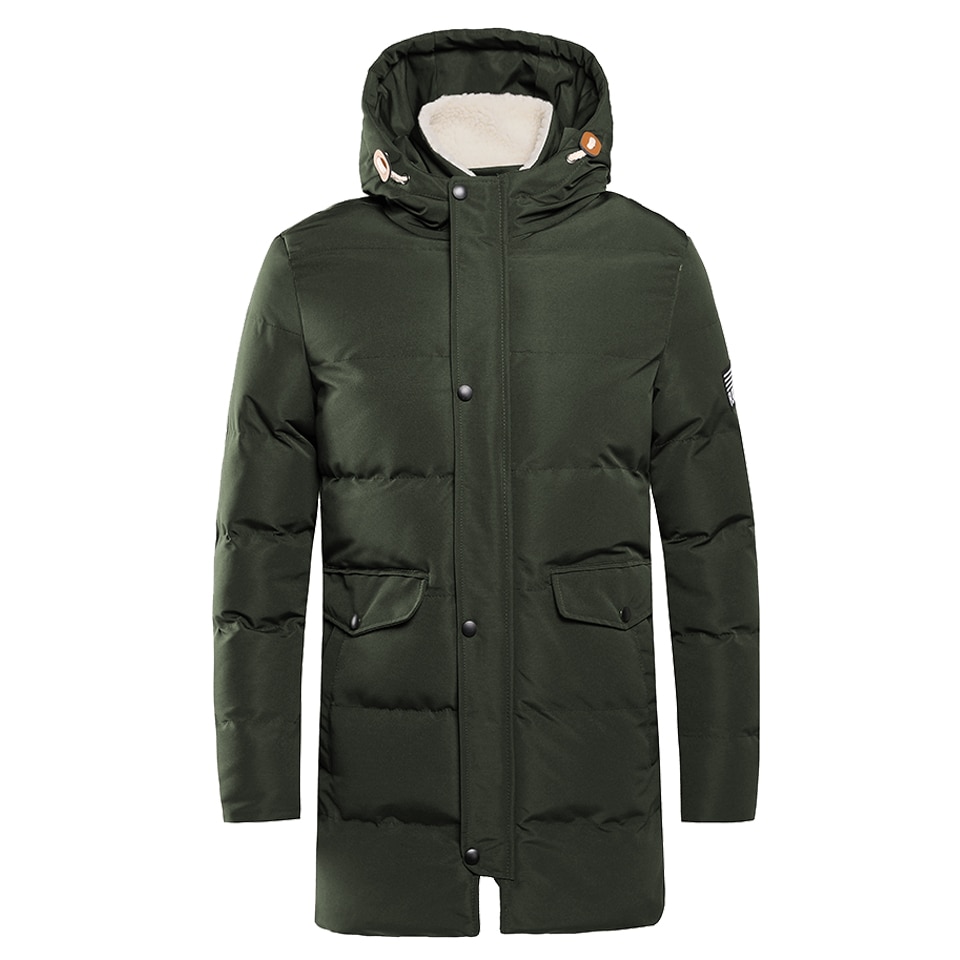 Waterproof Jacket Hooded Down Outerwear