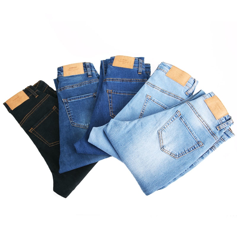 Flexible Denim High Rise Jeans