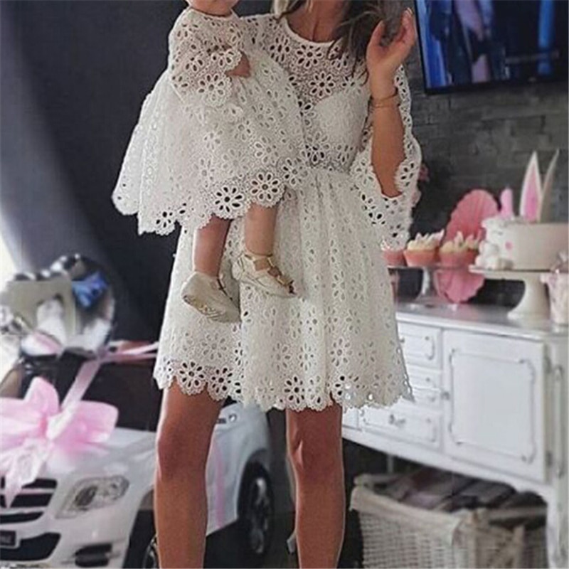 Mother Daughter Dresses Eyelet Clothing