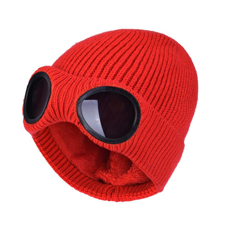 Beanie Cap Goggles Headwear