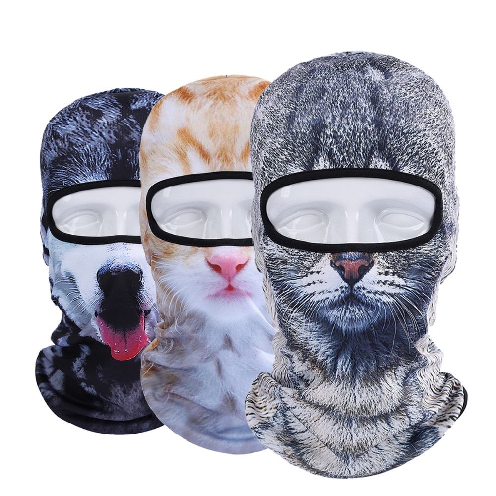 Motorcycle Face Mask Animal Headgear