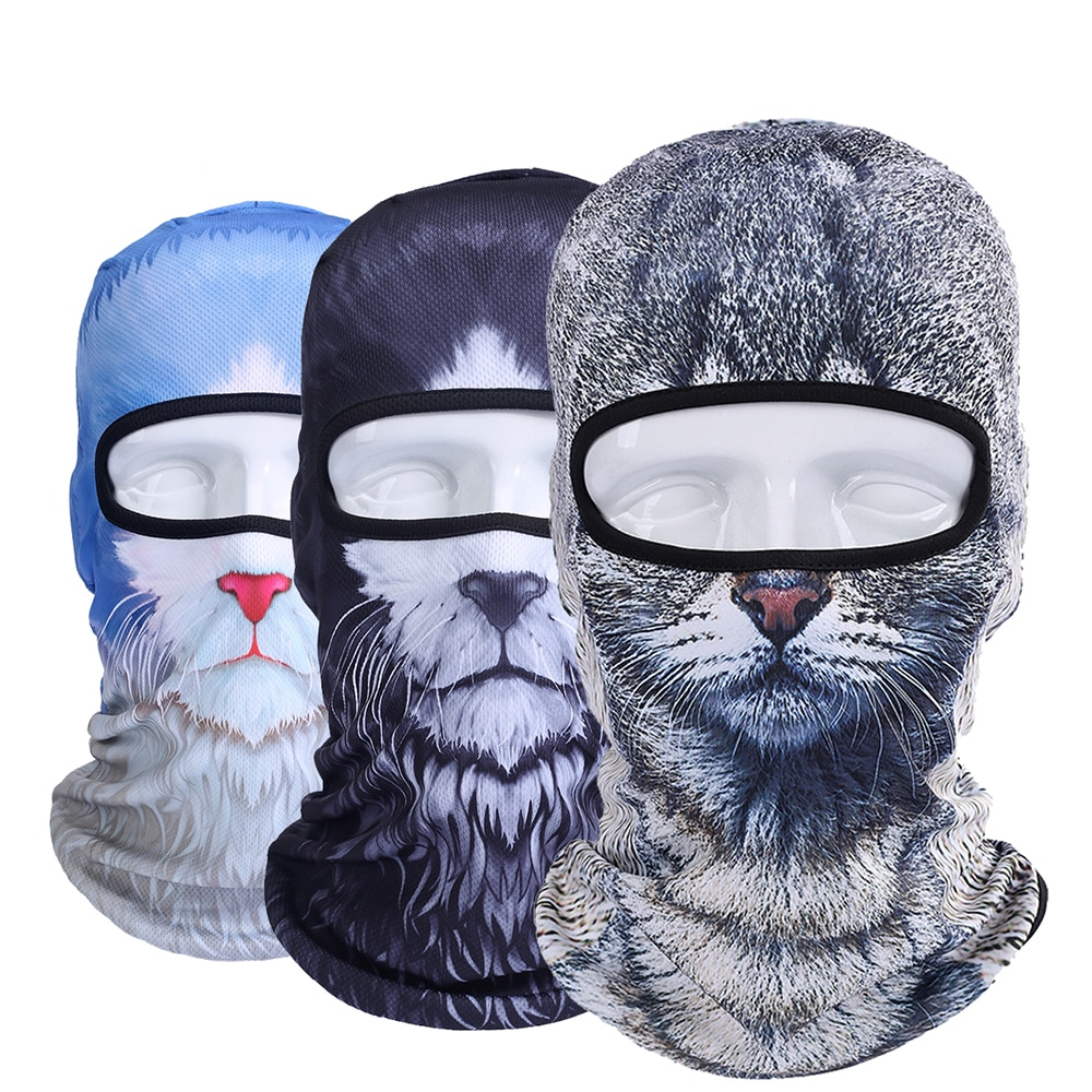 Motorcycle Face Mask Animal Headgear