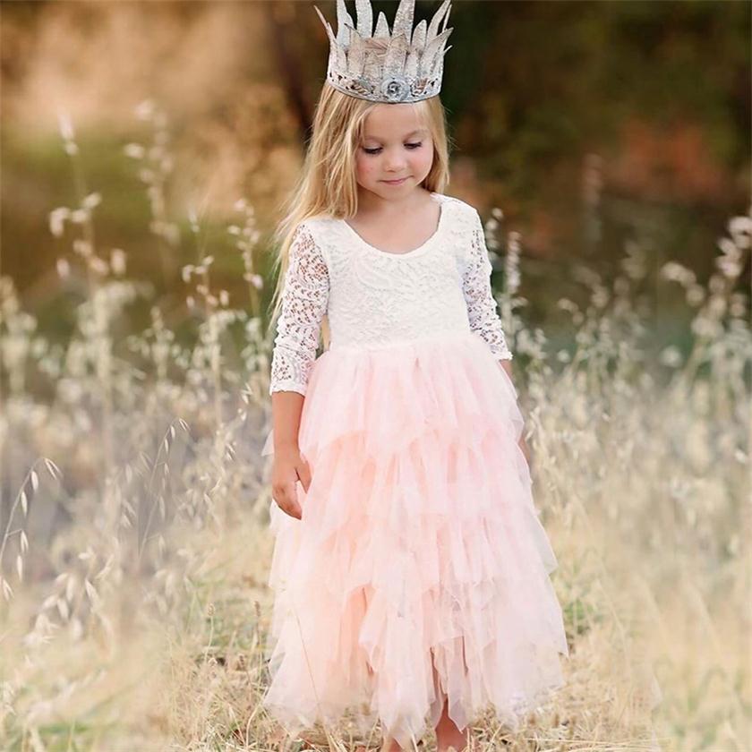 Girls Party Princess Outfit Dress