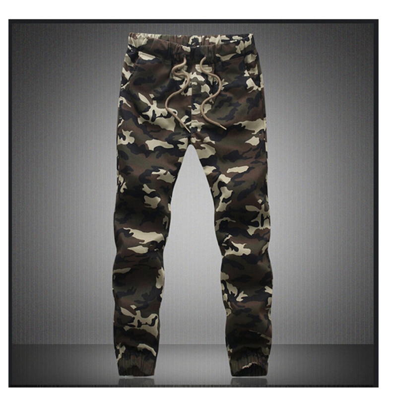 Camouflage Military Jogger Jeans