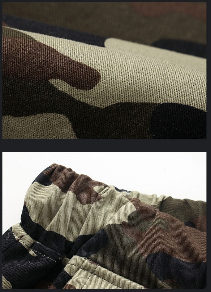 Camouflage Military Jogger Jeans