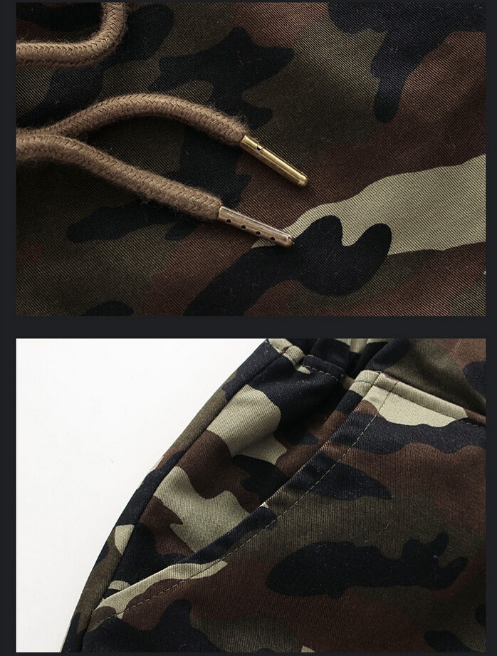 Camouflage Military Jogger Jeans