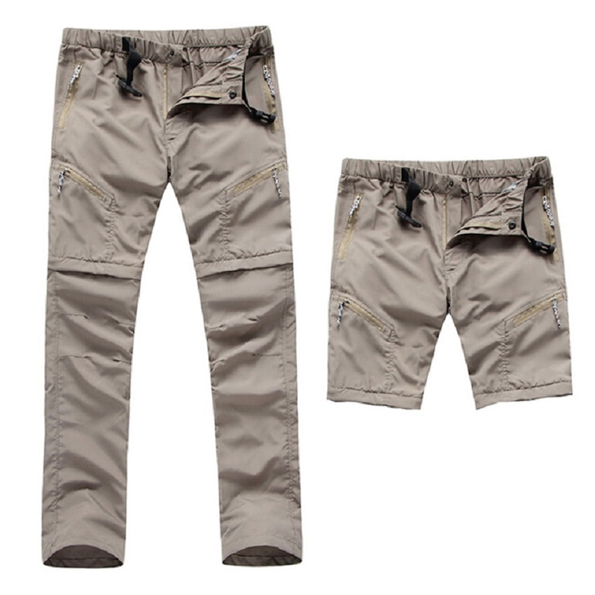 Hiking Pants Quick Dry Removable Shorts