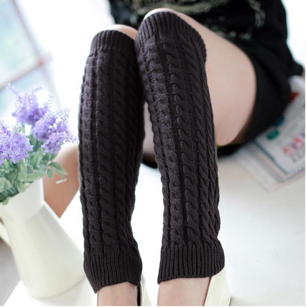 Women Leg Warmers Classic Knitting