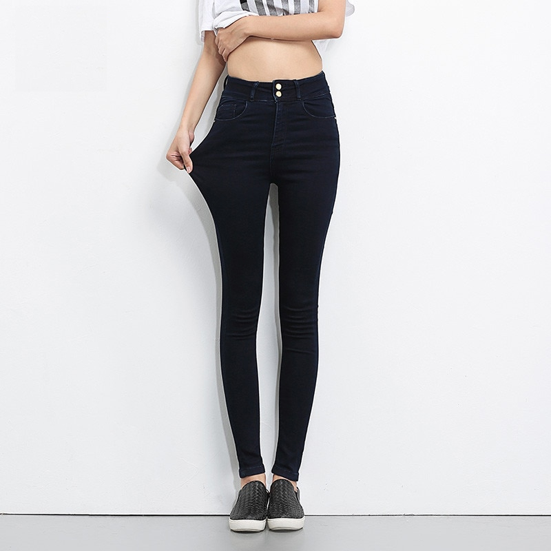 Plus Size High Waisted Jeans