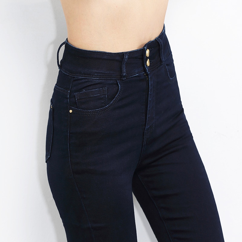 Plus Size High Waisted Jeans