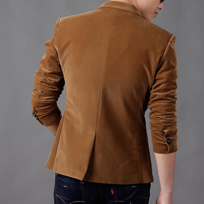 Blazer Jacket Fitted Men’s Coat