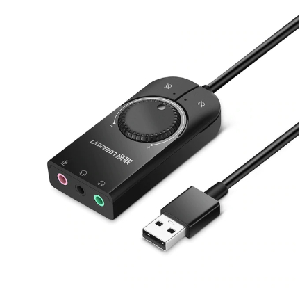 External Sound Card Audio Adapter