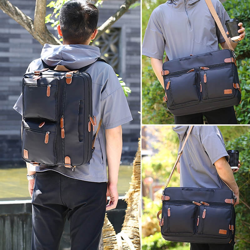 Laptop Messenger Bag Convertible Big Bag