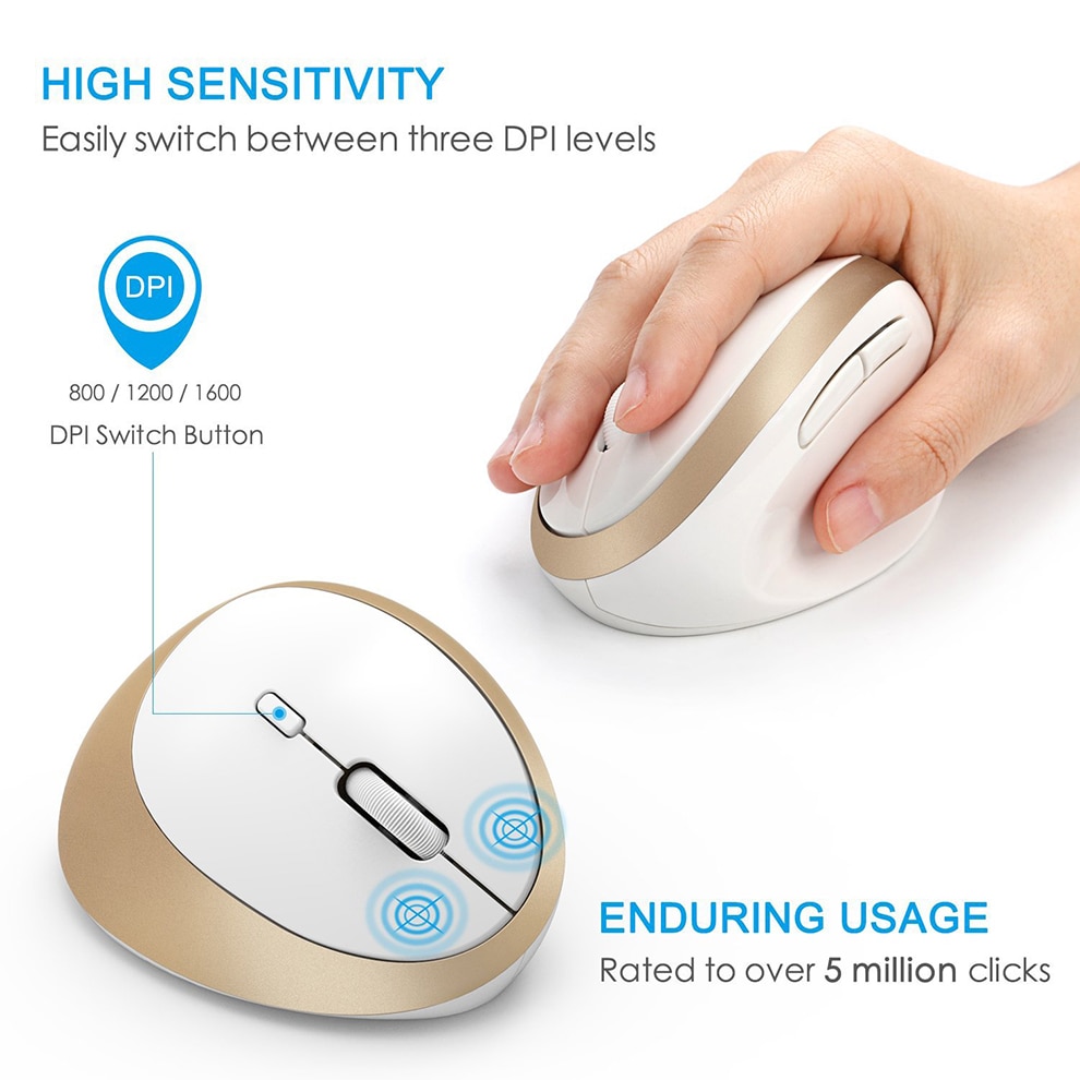 Mouse For Laptop Wireless Optical Mouse