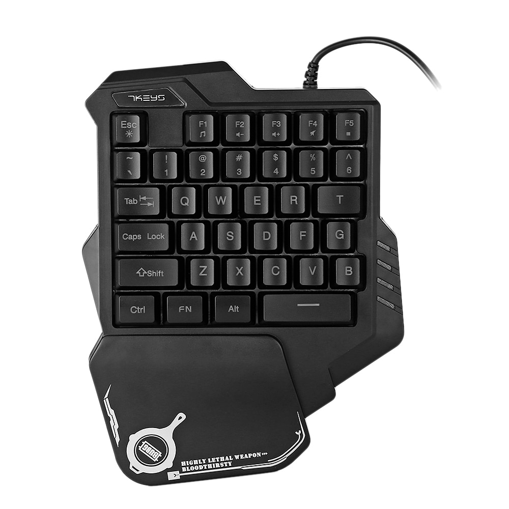 Gaming Keypad Wired One-Handed