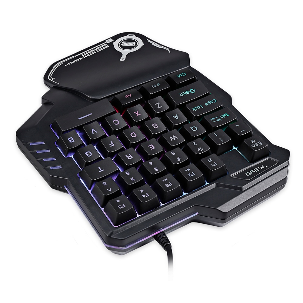 Gaming Keypad Wired One-Handed