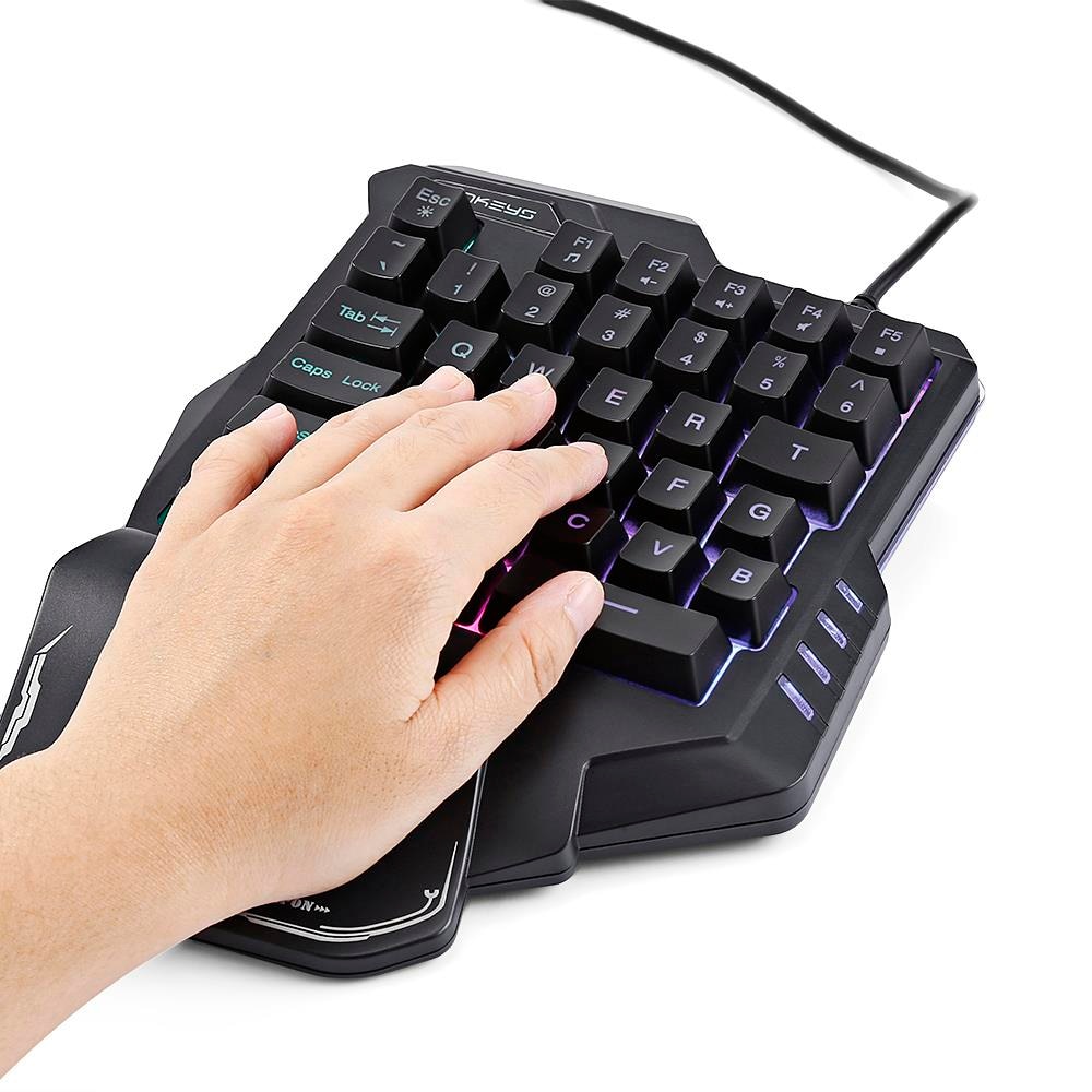 Gaming Keypad Wired One-Handed