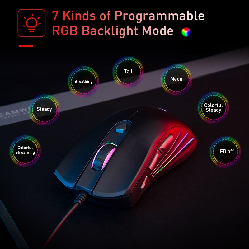 PC Gaming Mouse Backlit Computer Mouse