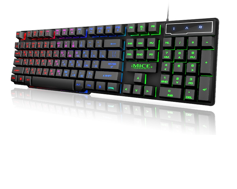 LED Keyboard Backlight Gaming Device