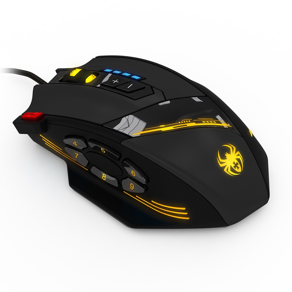 Gamer Mouse LED Lights Optical Device