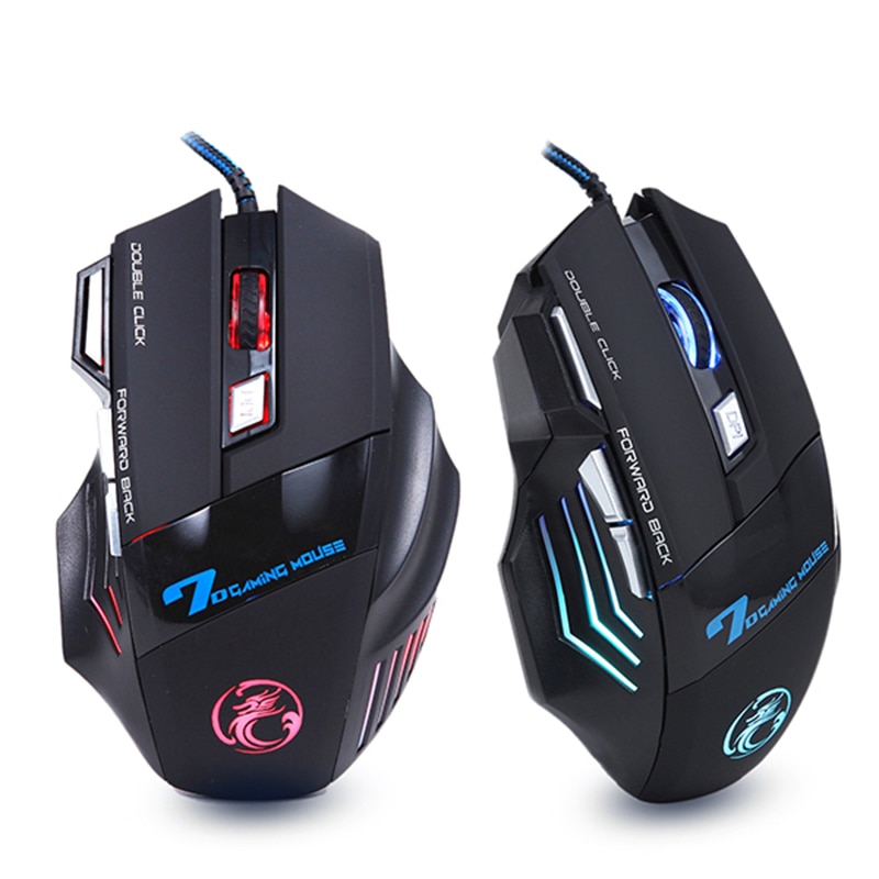 Wired Gaming Mouse Led Optical USB