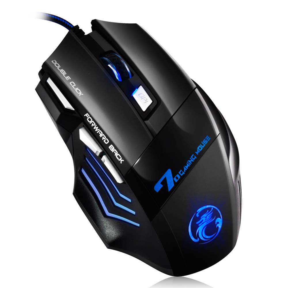 Wired Gaming Mouse Led Optical USB