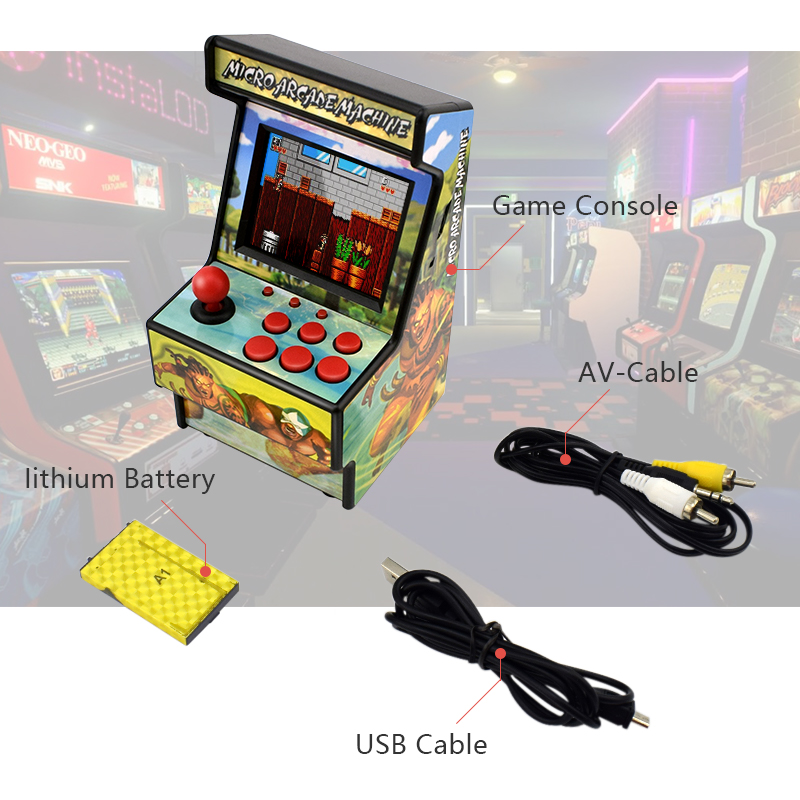 Mini Arcade Game Console