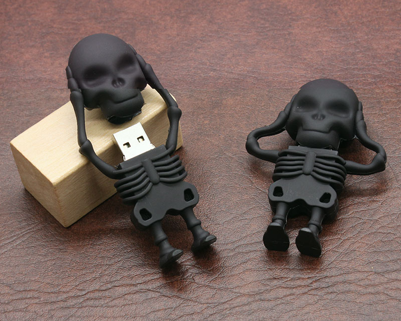 USB Storage Cool Skeleton Flash Drive